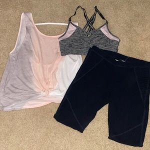 Hollister workout set- size small